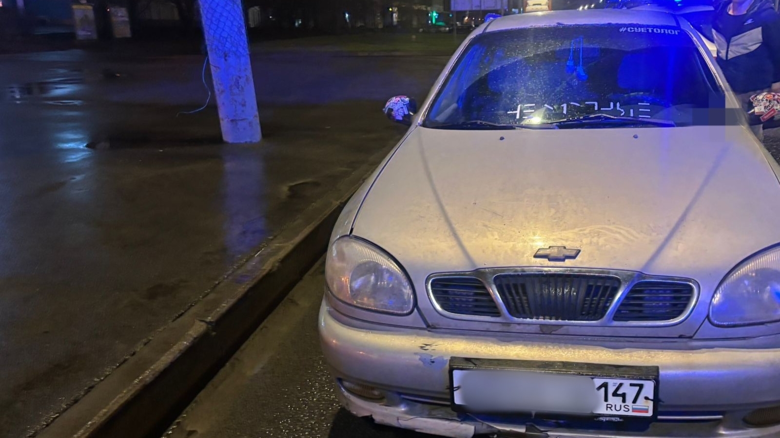 Далеко уехать не получилось: Росгвардия остановила Chevrolet с участниками драки на Блюхера