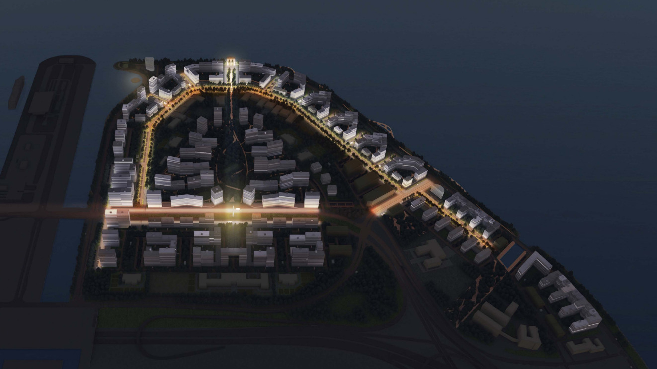 Северный намыв становится одним из самых уникальных районов Петербурга