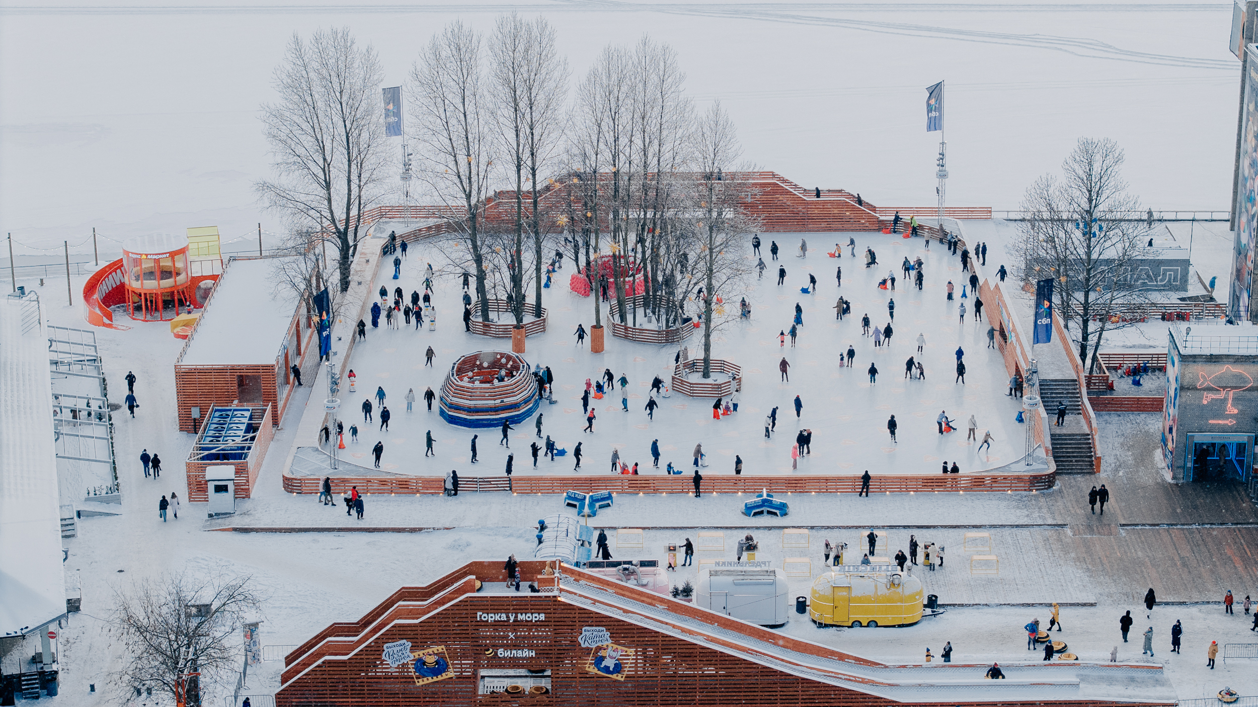 Петербуржцам рассказали о зиме в пространстве у Финского залива