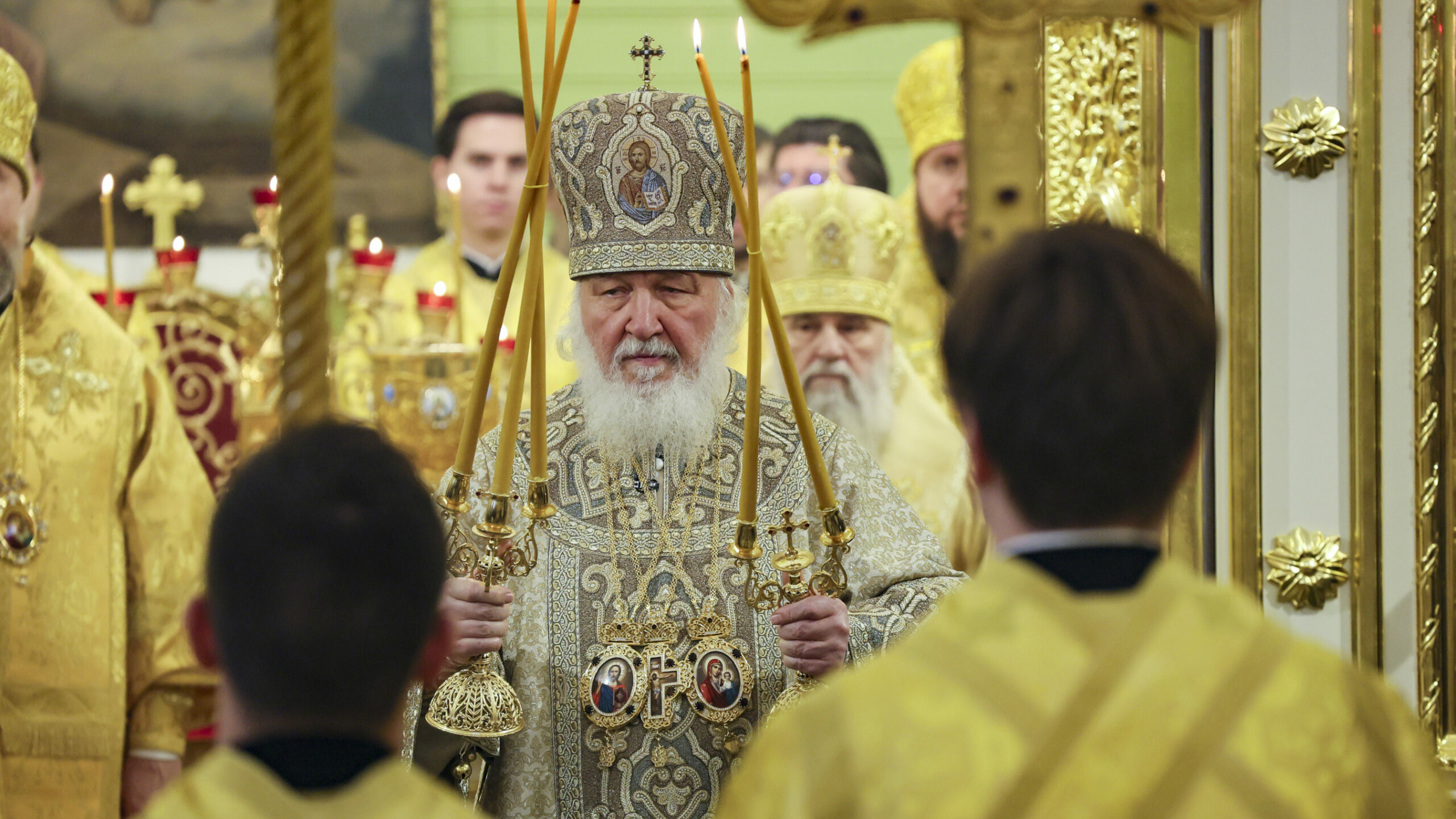 Отреставрированный храм Александра Невского в Красном Селе освятил лично глава РПЦ