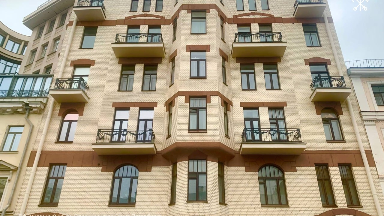 Власти Петербурга отчитались о ремонте Доходного дома Невинского 1910 года постройки