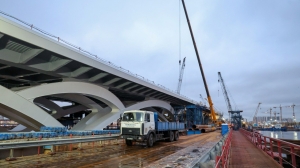 В Петербурге начнут пропускать суды через Большой Смоленский мост в 2026 году