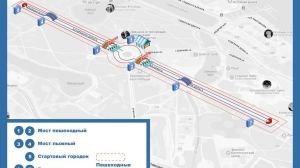 В Приморском парке Победы обустроят лыжню: схема расположения