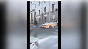 С места смертельного ДТП на Полюстровском проспекте госпитализировали пассажира