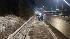 Ночной снежный залп вывел на улицы Петербурга свыше тысячи дворников