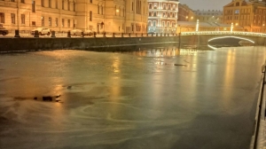 Синоптик Колесов показал петербуржцам, что произошло в водоемах города после снежного залпа