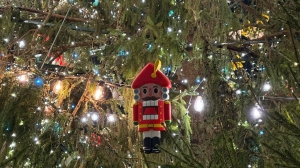 Петербуржцы упросили власти пока не убирать елку на Дворцовой