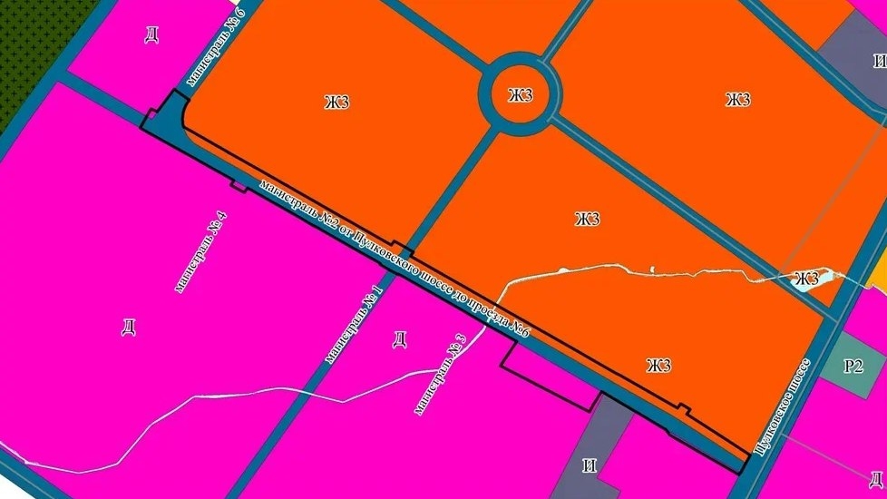 В Смольном утвердили проект строительства новой улицы