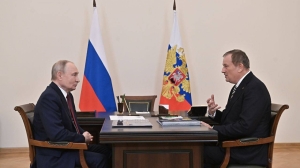 На встрече с Дрозденко Путин одобрил реконструкцию Выборга и проект очищения Ладоги