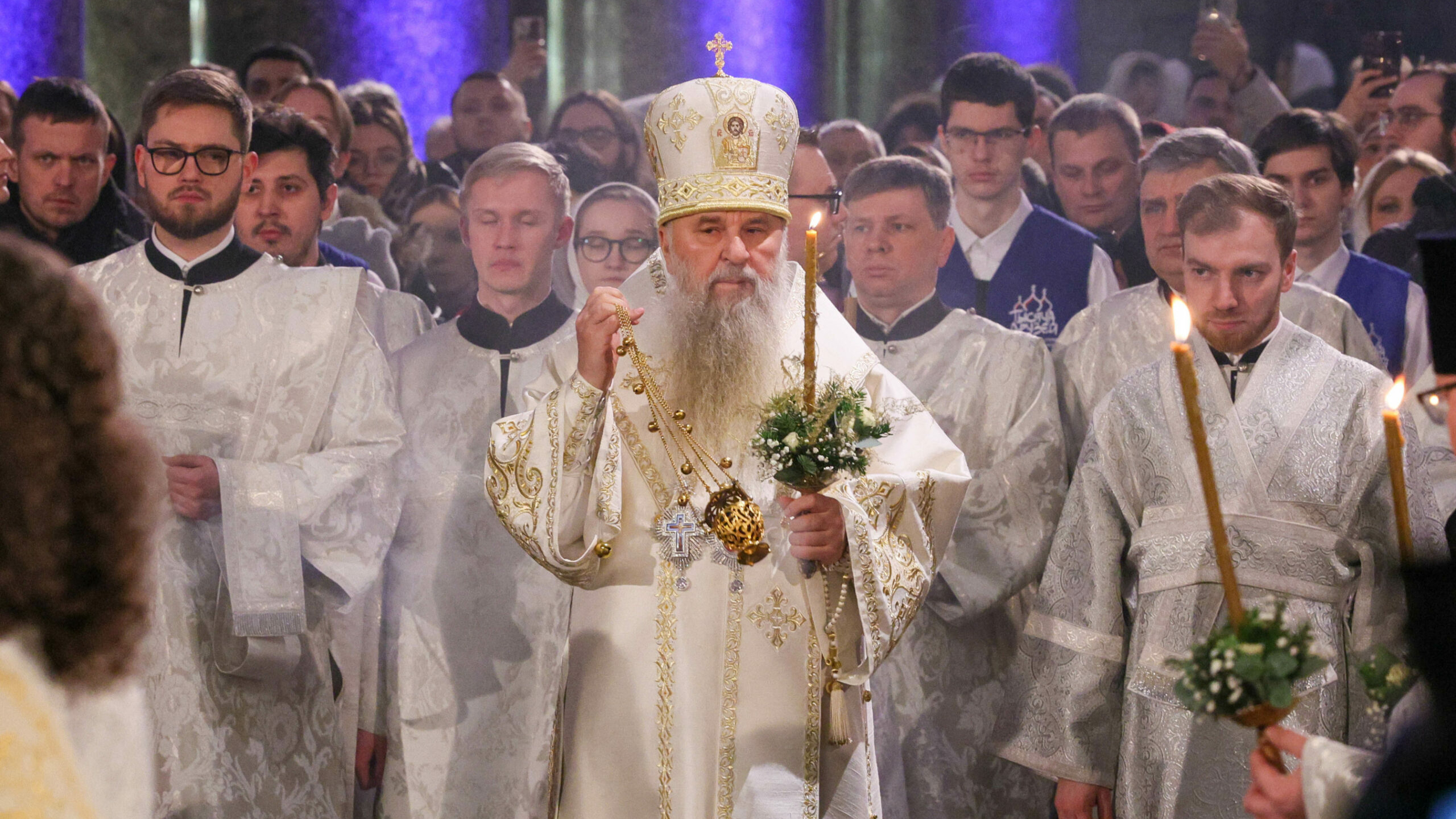 В Петербурге прошла главная служба в честь Рождества