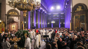 В Петербурге прошла главная служба в честь Рождества
