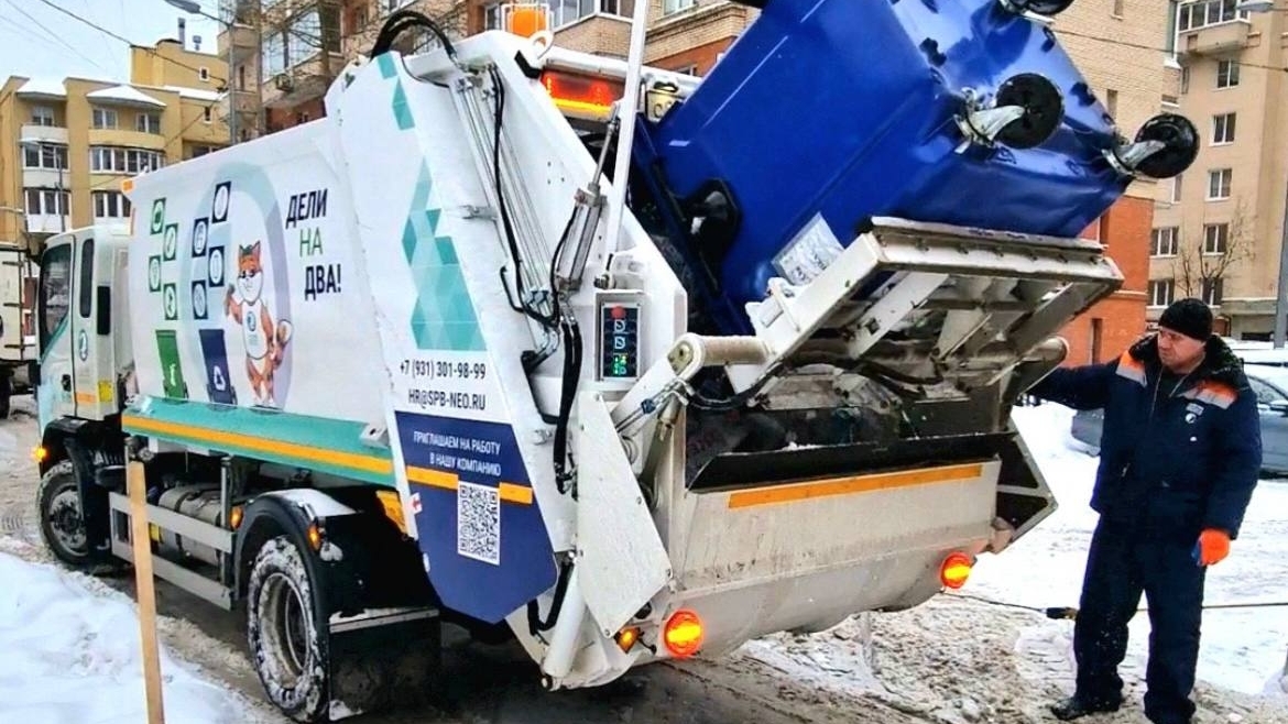 За новогодние каникулы петербуржцы «произвели» более 773 тысяч кубометров мусора