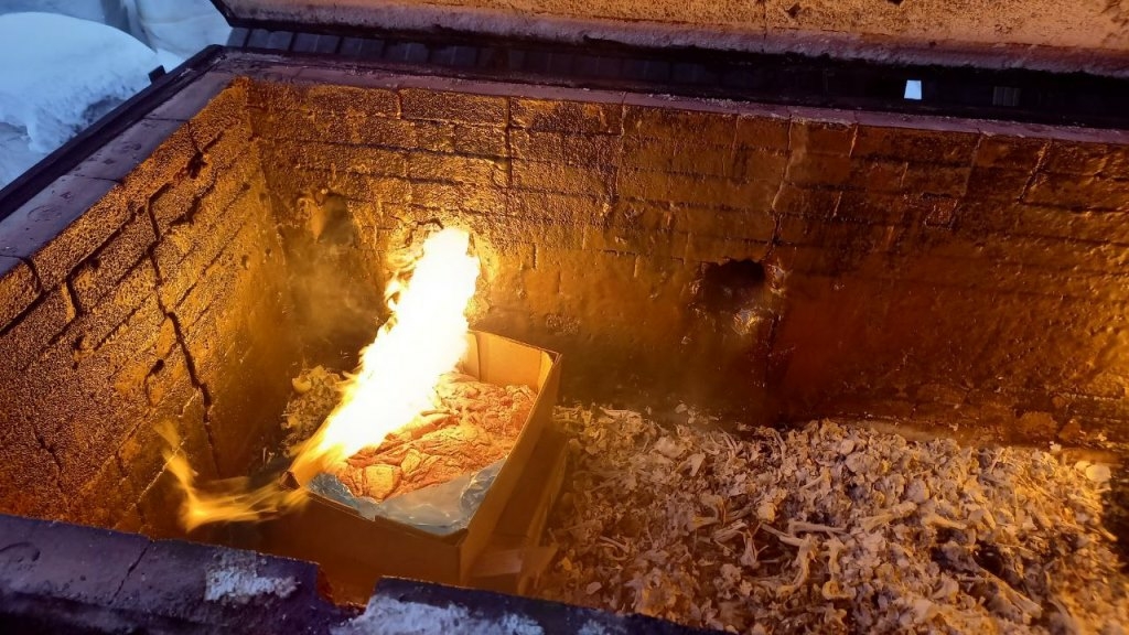 В Петербурге сожгли коробки с мясом из Аргентины