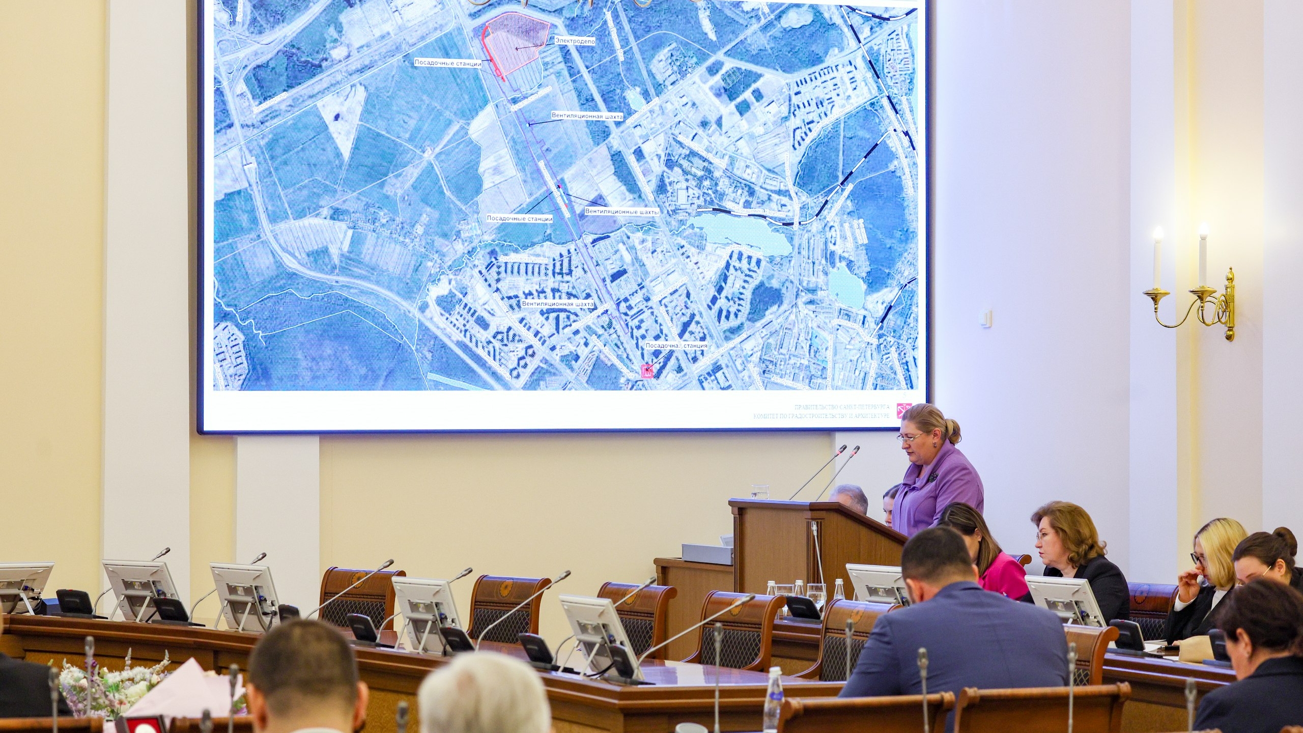 Смольный утвердил проект участка Фрунзенско-Приморской линии метро