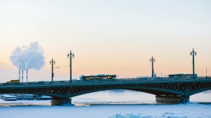 Транспорт Петербурга подготовился к работе в сильный мороз