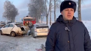 Вылет автомобиля на «встречку» на трассе в Ленобласти привел к двум смертям