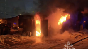 Последний день зимних каникул в Петербурге выдался огненным