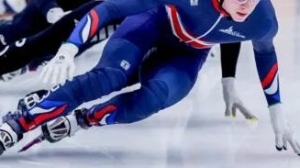 Петербуржца Посашкова дисквалифицировали в забеге по шорт-треку на Олимпиаде