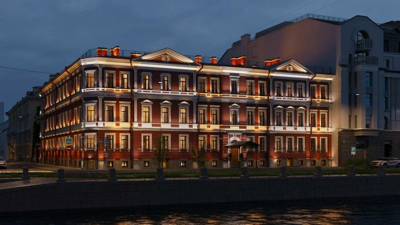 Петербуржцам показали, как будет выглядеть Дом Северова на Фонтанке в будущем