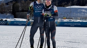 Лыжник Коростелев показал олимпийский комбинезон