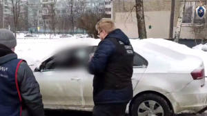 Застрелившего утром водителя в собственной машине на Искровском задержали: кадры с места преступления