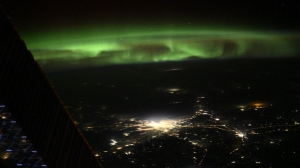 Завораживающе красивый ночной Петербург сфотографировали из космоса