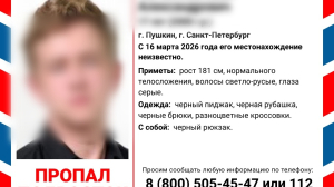 Юный петербуржец в черном деловом костюме пропал на четыре дня