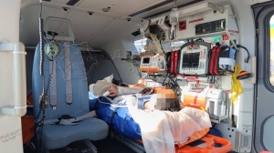 На Калужском шоссе в Москве произошло ДТП с детьми: одного из пострадавших эвакуировали на санитарном самолете