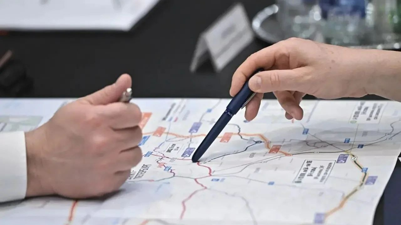 Дрозденко показал карту КАД-2 с платными участками, новыми развязками и мостами