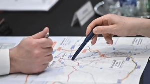 Дрозденко показал карту КАД-2 с платными участками, новыми развязками и мостами