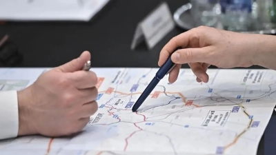 Дрозденко показал карту КАД-2 с платными участками, новыми развязками и мостами