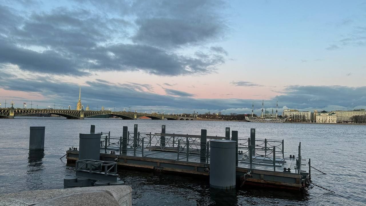 Сезон навигации в Петербурге могут открыть в начале апреля