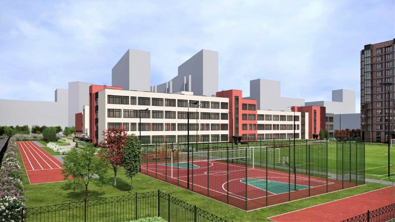 Рядом с Московским шоссе появится школа с бассейном, тиром и сенсорной комнатой