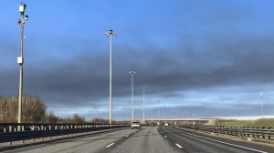 Петербуржцы запечатлели грязное небо над городом