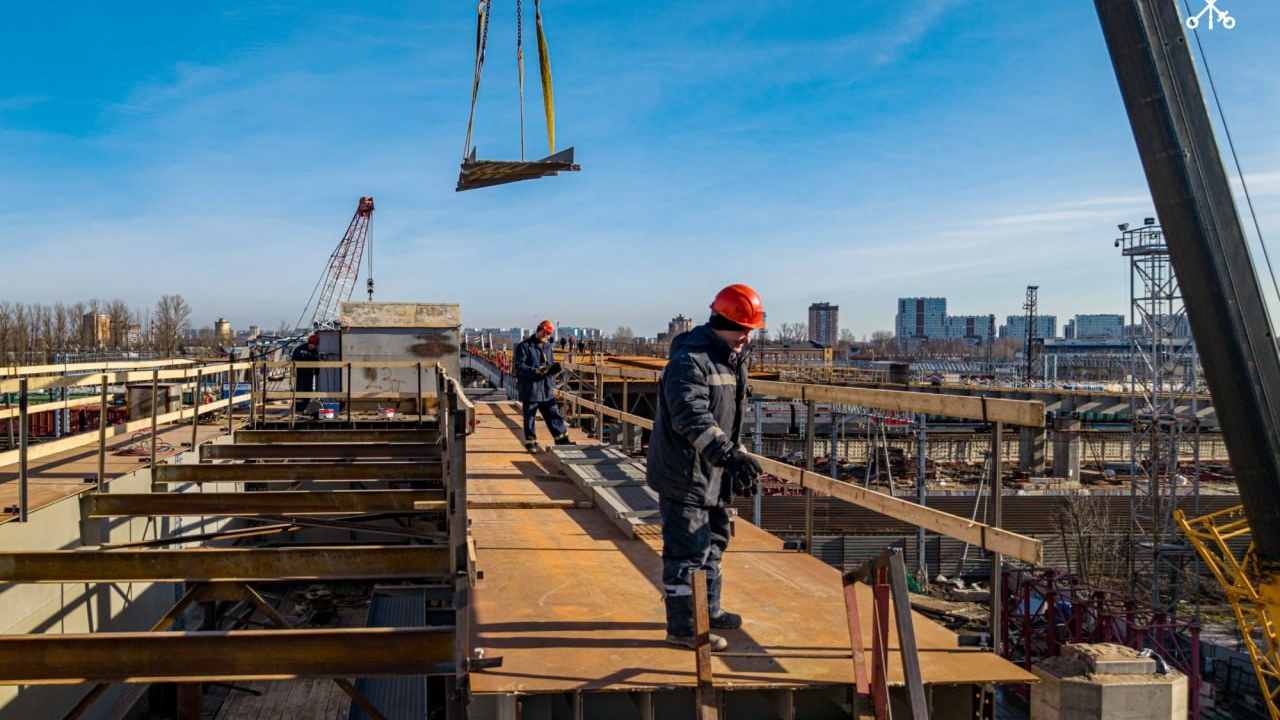Жители Фрунзенского и Невского районов уже скоро поедут по новому Цимбалинскому путепроводу в Петербурге