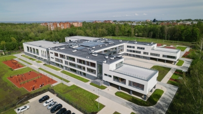 Макет лицея из экспозиции ПМЭФ передали в дар школьному музею в Кронштадте