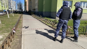 В Петербурге коптер у «Охтинского бульвара» без взрывчатки — его отправят на экспертизу