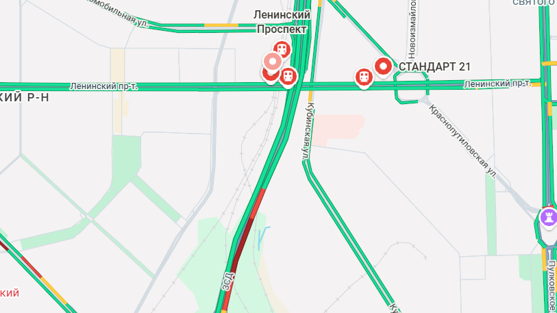 Авария на ЗСД закончилась сотрясением мозга у 71-летней петербурженки