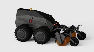 Беспилотные мини-тракторы начнут убираться на петербургских улицах. О новшестве рассказал комитет по транспорту