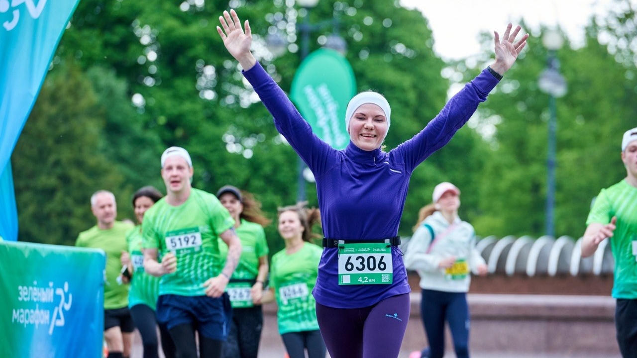 Зеленый Марафон Сбера пройдет 30 мая в Петербурге