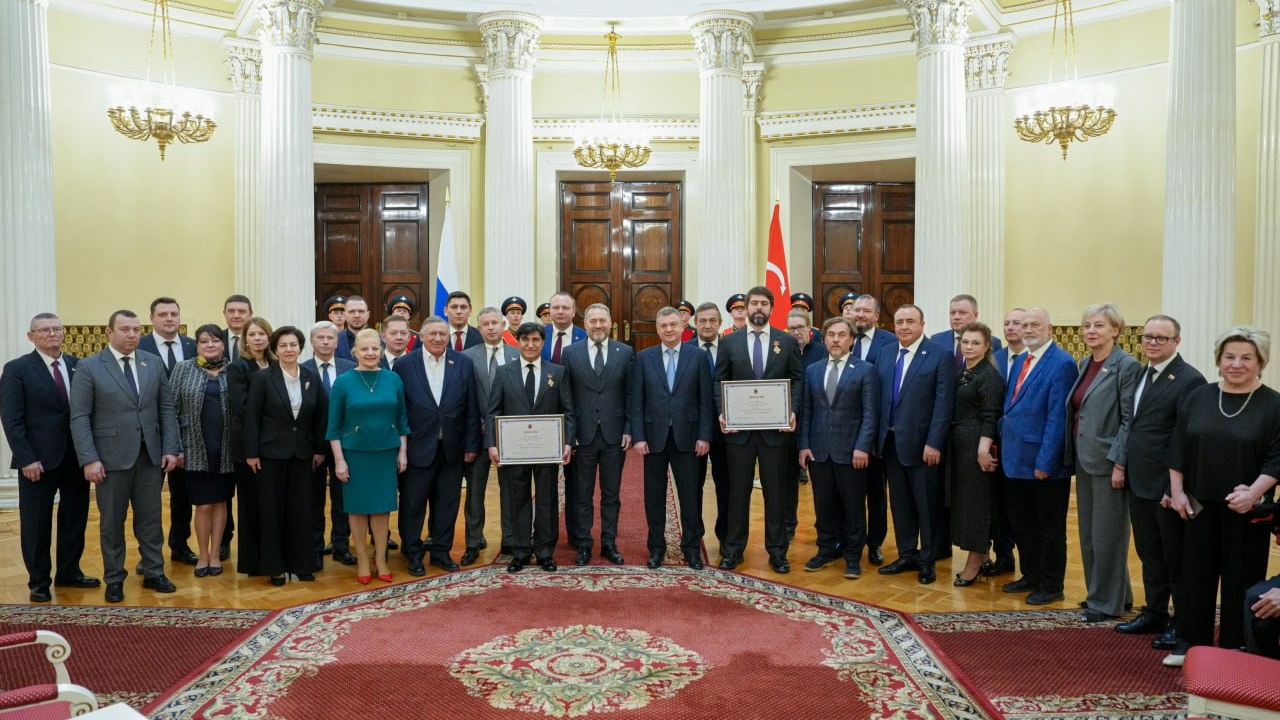 Год Нисанов стал первым «Почетным благотворителем Санкт-Петербурга»