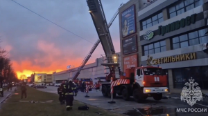 В Калининграде ТЦ «Гиант» мог загореться из-за ремонта. Пострадали 4 человека
