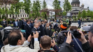 В Петербурге ко Дню города увеличили площадь сада-трансформера