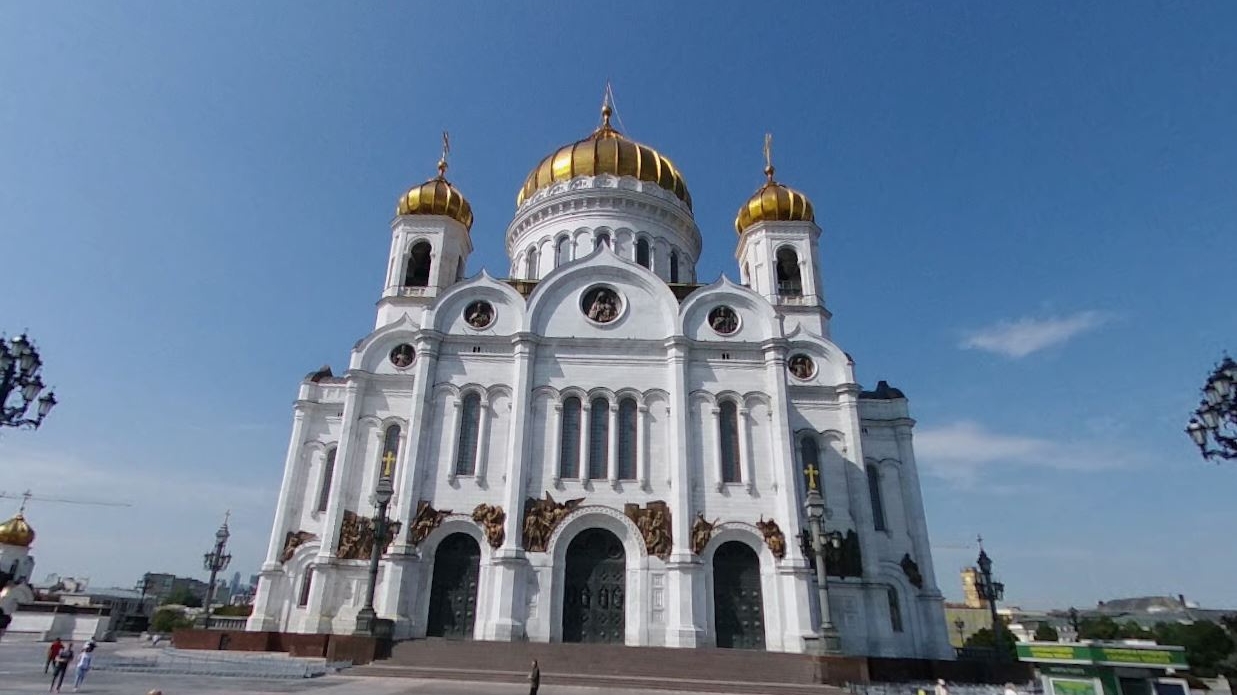 Московским школьникам светит уголовка после покорения купола Храма Христа Спасителя