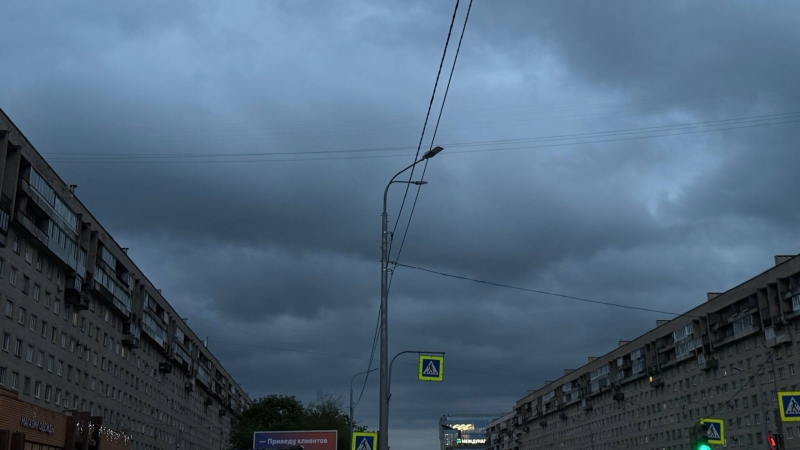 По ночам в Петербурге начнет холодать до +2…+7 градусов