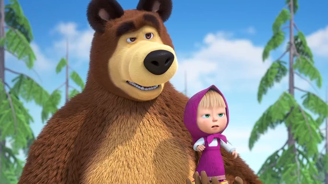 Netflix покажет новые серии «Маши и Медведя» в ста странах