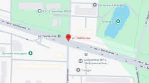 В Петербурге исправят ошибку в названии улицы Тамбасова спустя 10 лет