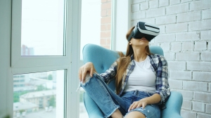 В России стали рожать в VR-очках