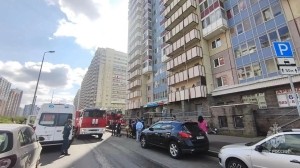 На Ленинском эвакуировали 10 жильцов из-за пожара в квартире — есть пострадавший