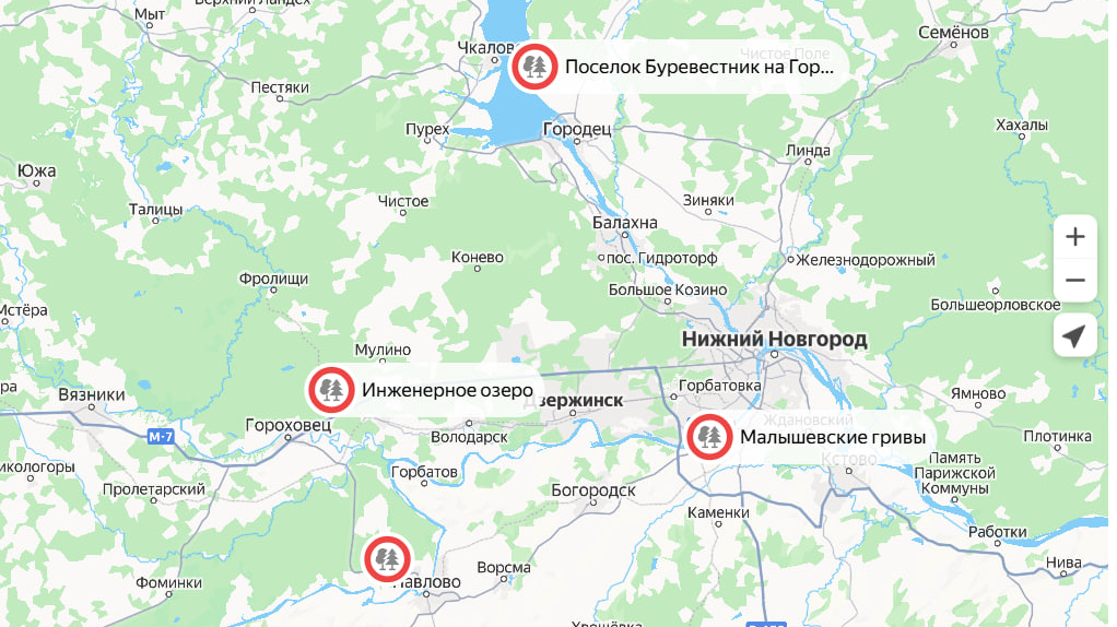 Где отдохнуть с палатками в Нижнем Новгороде?